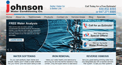 Desktop Screenshot of johnsonwater.com